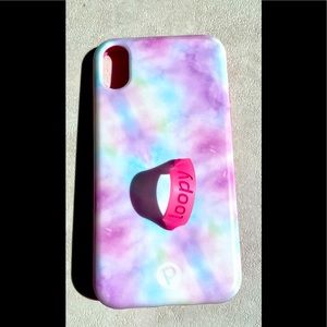 IPhone Xr Tie Dye left loopy